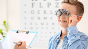 عيون الأطفال والحول